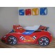 Łóżko dziecięce SAMOCHÓD - 140x70 czerwony New Car
