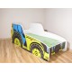 Łóżko dziecięce TRAKTOR 140 x 70 traktor zielony